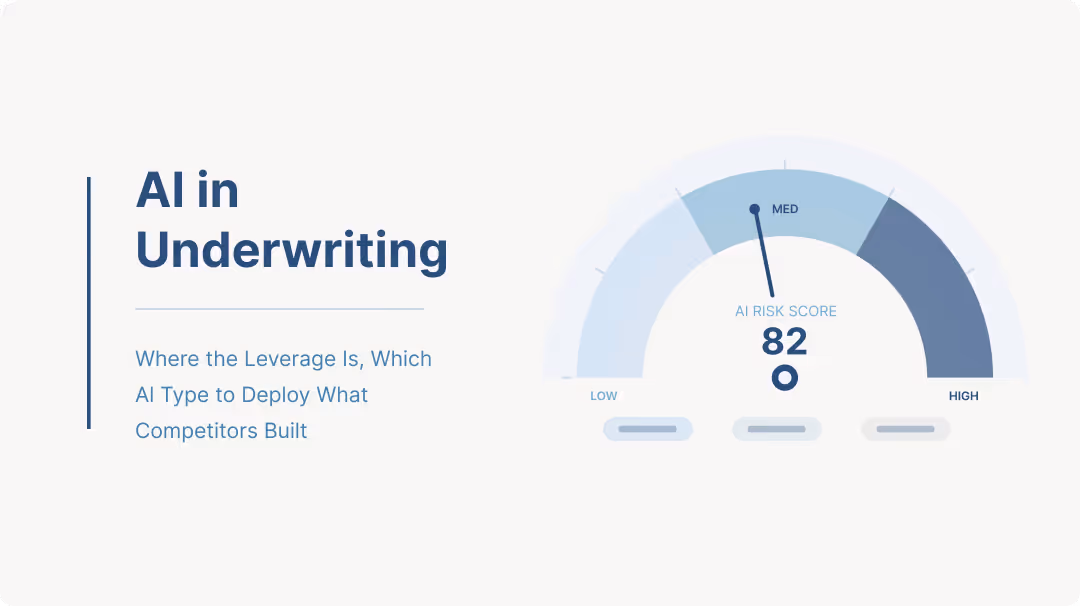 AI in Underwriting: Practical Usecases and ROI