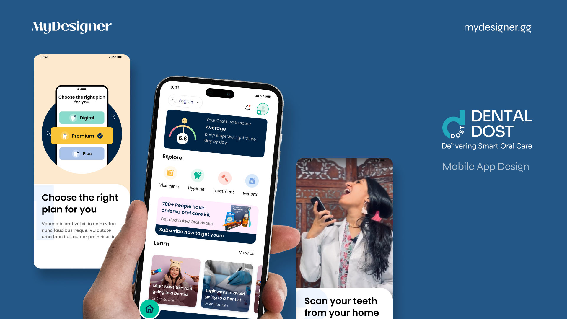 Availbl web app UI design work done by MyDesigner