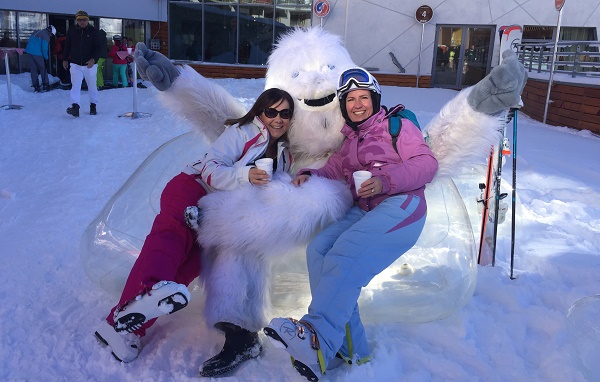 Vicky and Karen Val Thorens