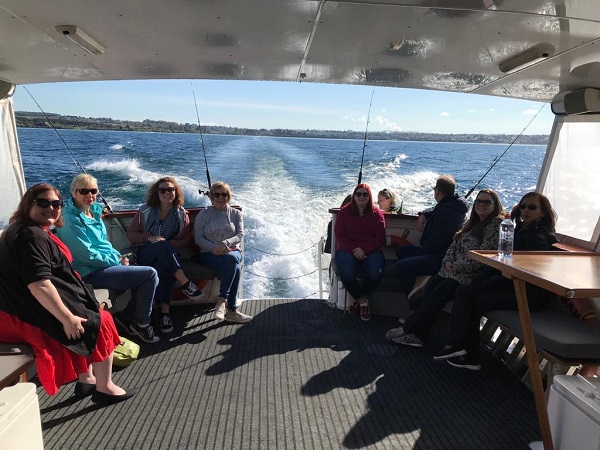 Fishing on Lake Taupo