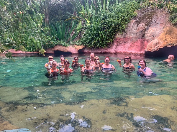 Thermal Spa with cocktails