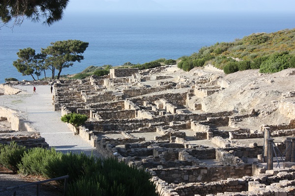 Kamiros Ruins Rhodes