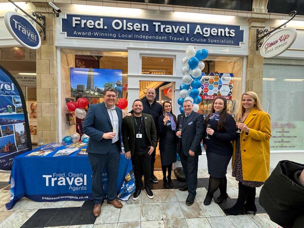 Fred. Olsen Travel Agents Opens Brand New Store in Worthing