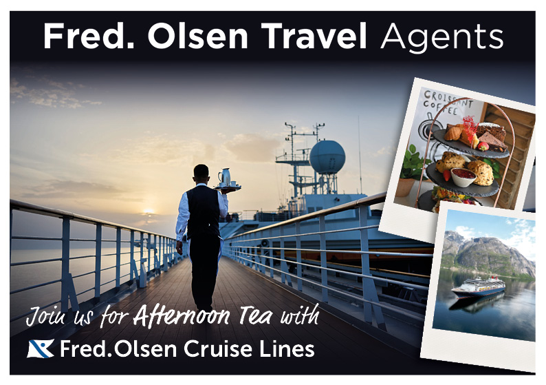 Afternoon Tea with Fred. Olsen Cruise Lines