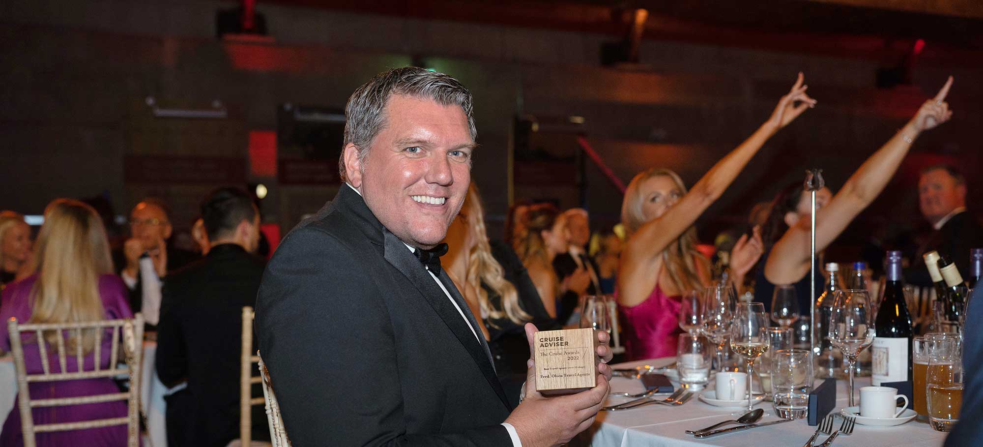 Fred. Olsen Travel Agents Honoured at Glittering London Awards Ceremony