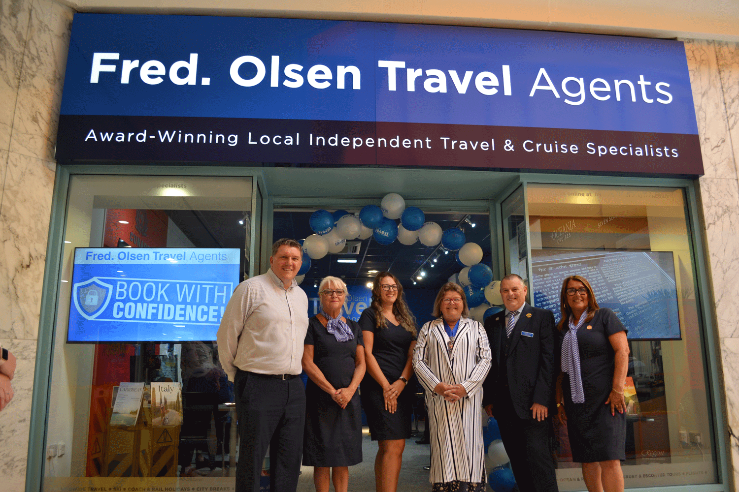 Fred. Olsen Travel Agents Opens Brand New Store In Eastbourne
