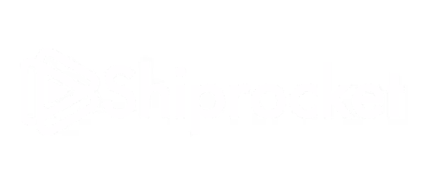 Shiprocket company logo in white on black background.