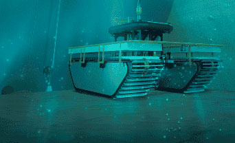 A giant robotic pool cleaner for hydropower reservoirs