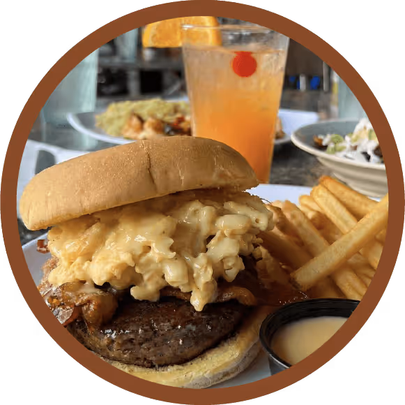 Mac and Cheese Burger
