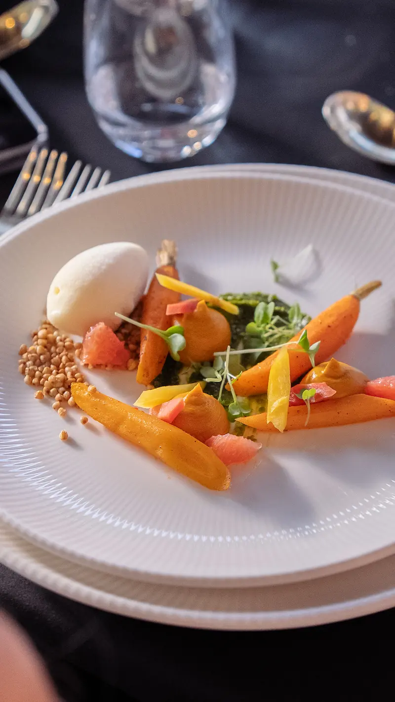 Sublime assiette par notre chef chez Great Traiteur lors d'un événement corporate