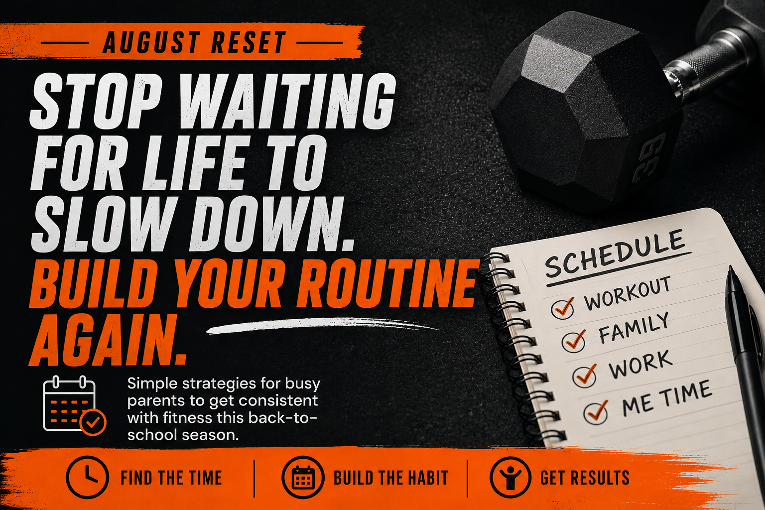 Back-to-School Routine Reset: How Busy Parents Can Get Consistent With Fitness Again