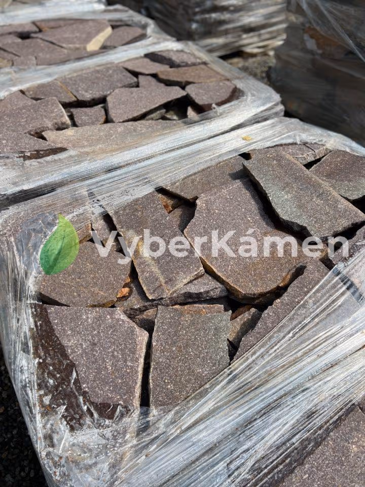 balené porfyrové produkty