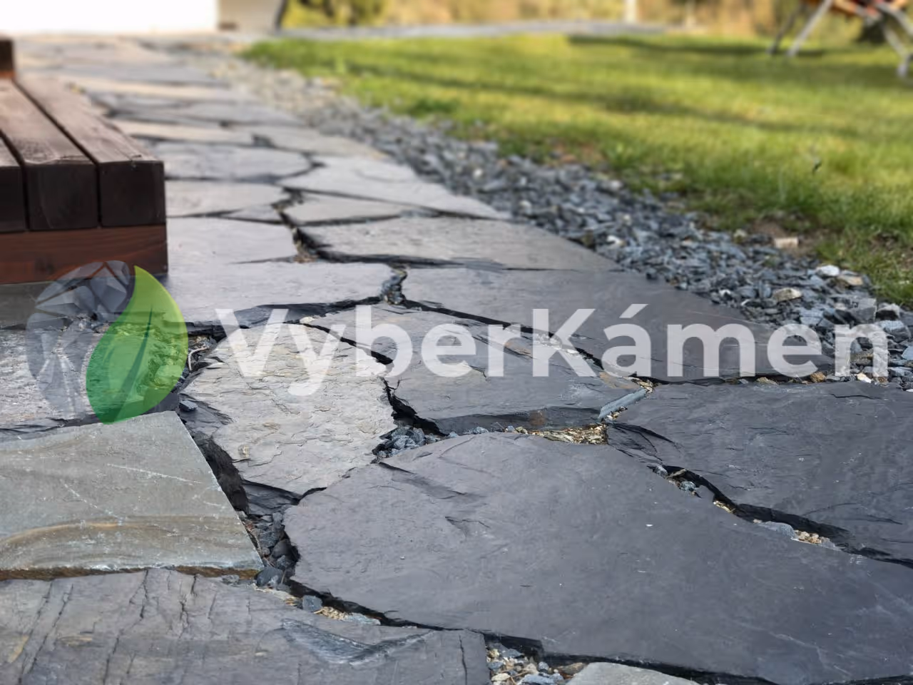 krásné břidlicové šlapáky