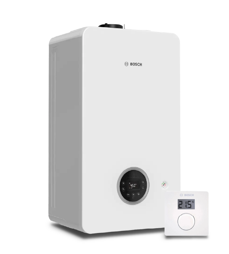 Caldaia a condensazione Bosch GC2200 24C 23 24Kw con termostato CR10