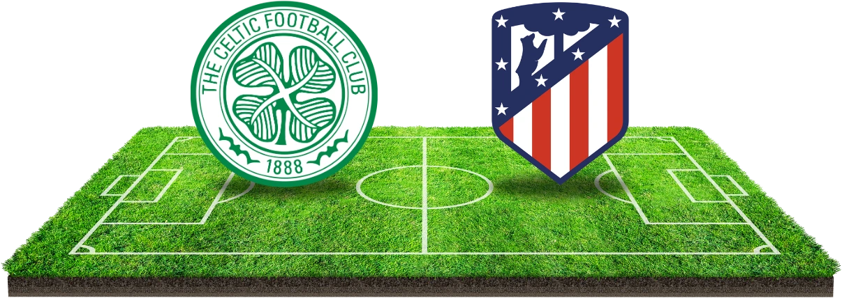 De manschappen van Diego Simeone op bezoek in het Celtic Park!