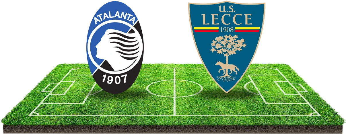 Atalanta klaar om te scoren tegen Lecce!