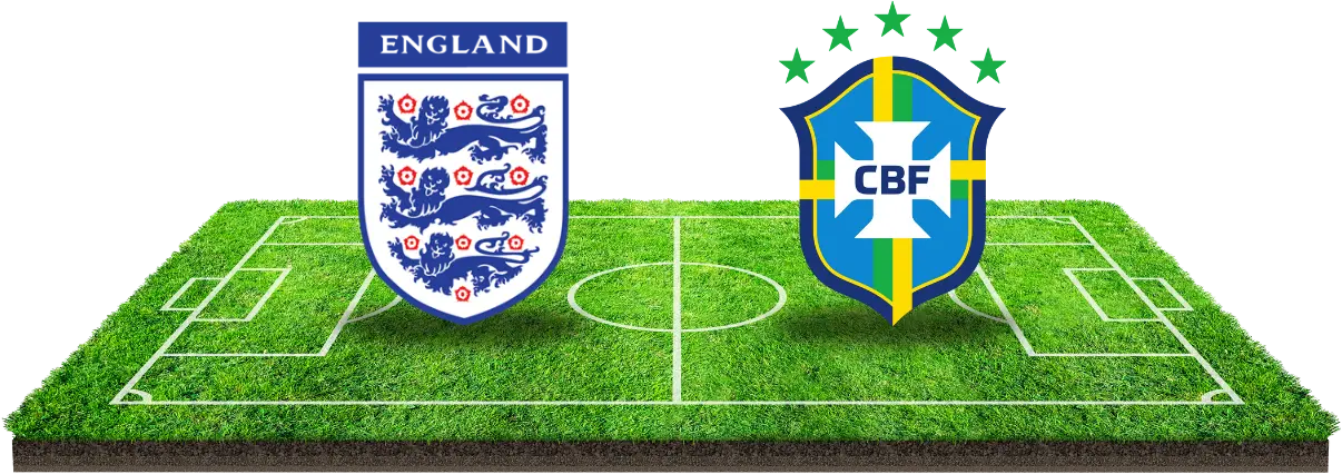 Engeland vs Brazilië: Brazilië op bezoek in het regenachtige Engeland!