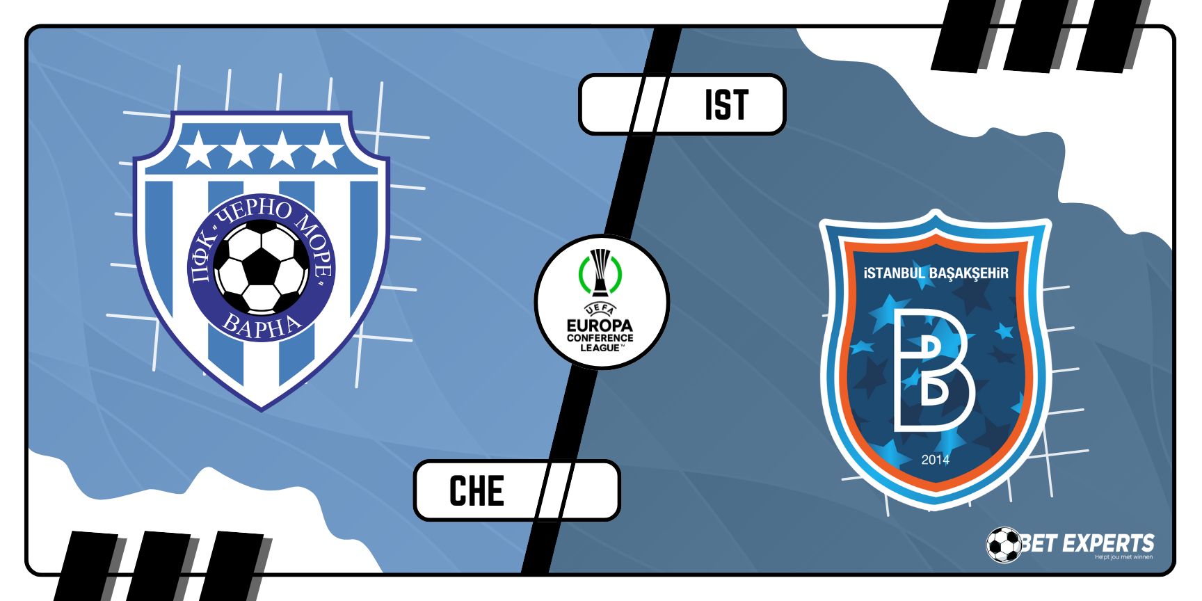 ⚽ Voorbeschouwing Cherno More – Istanbul Basaksehir: Voorspellingen, odds en wedtips | Conference League Kwalificatie – Heenwedstrijd