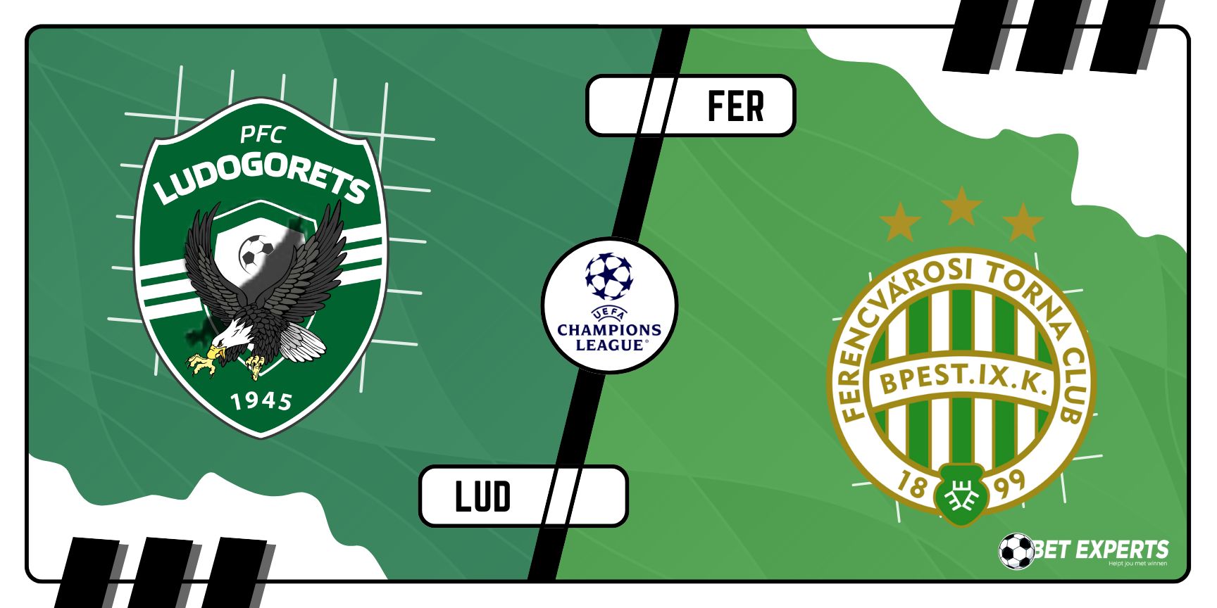 ⚽ Voorspelling Ludogorets – Ferencvaros: Odds, quoteringen en tips | Champions League Kwalificatie – Derde Ronde
