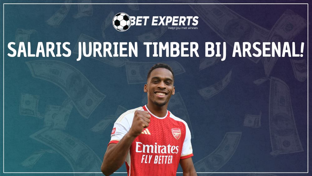 Dit is hoeveel salaris Jurrien Timber bij Arsenal verdient!