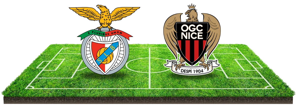 Benfica blijft georganiseerd tegen Nice!