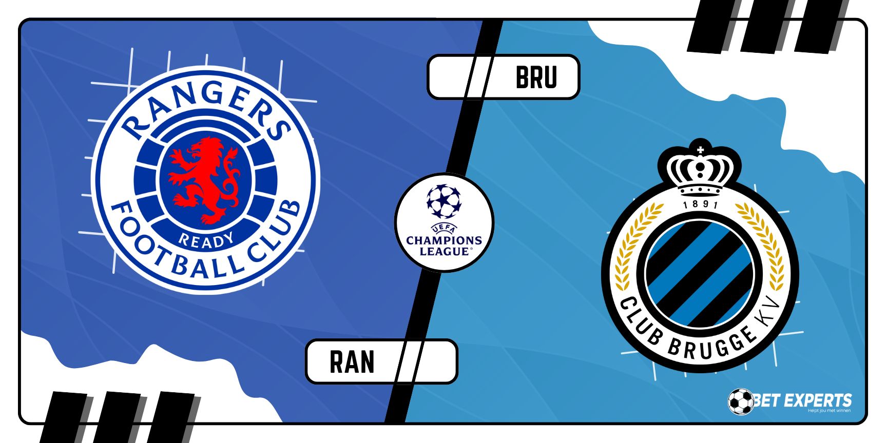 ⚽ Voorbeschouwing Rangers – Club Brugge: Voorspelling, Odds & Wedtips | Een heerlijke topper in de Champions League!