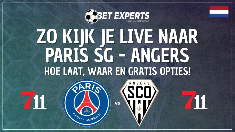 Dit is de gratis livestream waarmee je Paris SG (PSG) - Angers Live gratis op TV kan kijken zonder Viaplay!