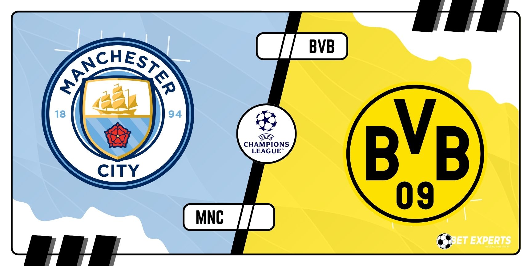 🇪🇺 Manchester City – Borussia Dortmund: Voorspellingen, odds & wedtips | Krijgen we een doelpuntenfestijn in het Etihad?