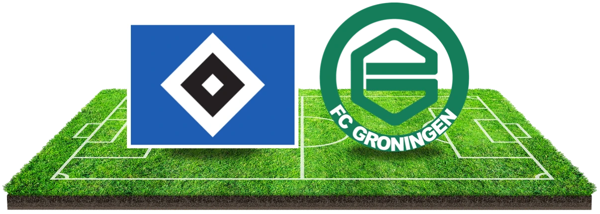 Vriendschappelijke strijd tussen Hamburger SV en FC Groningen!