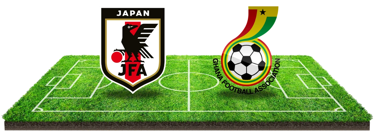 Doelpuntenregen in vriendschappelijk duel tussen Japan tegen Ghana!