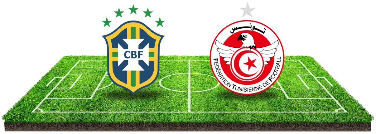 Voorspelling Brazilië - Tunesié op dinsdag 18 november!