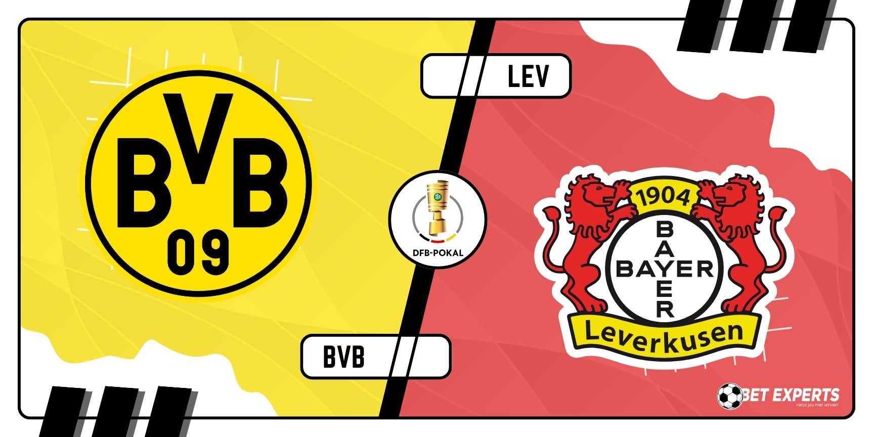 🇩🇪 Borussia Dortmund – Bayer Leverkusen: Voorspellingen, odds & wedtips | Wie pakt het ticket voor de kwartfinale in Dortmund?