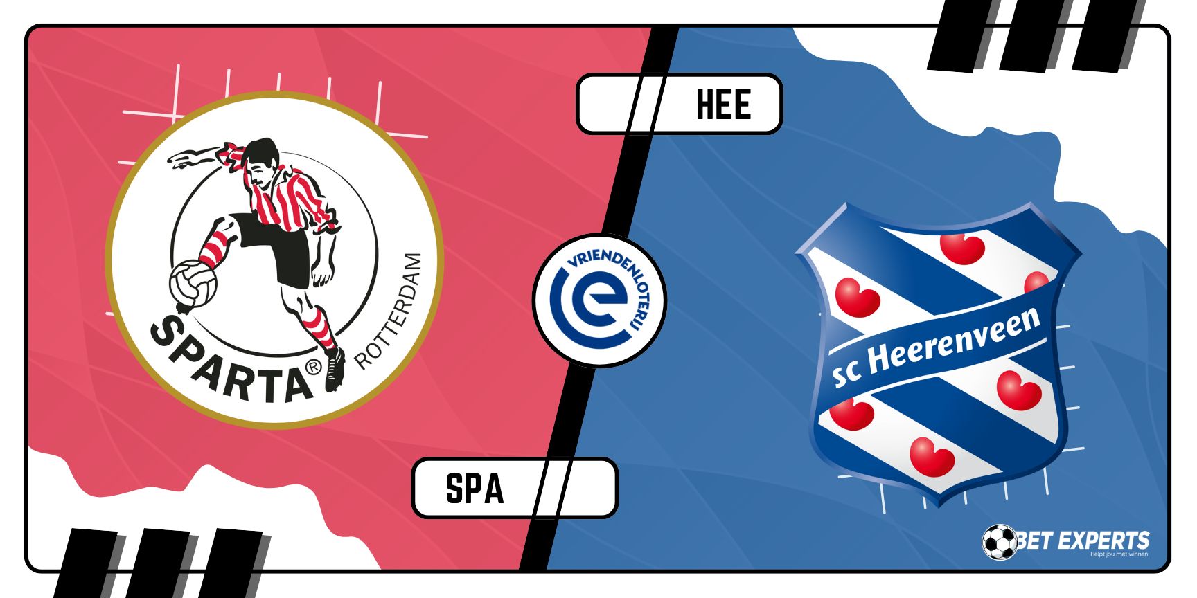 🇳🇱 Sparta Rotterdam – sc Heerenveen: Voorspellingen, odds & wedtips | Cruciaal duel om de middenmoot