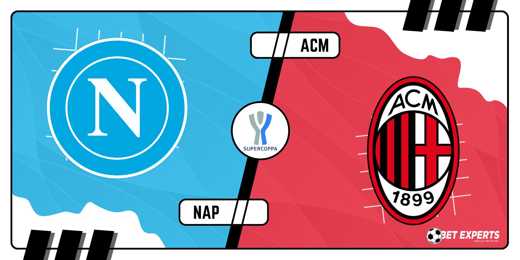 🇮🇹 Napoli – AC Milan: Voorspelling, odds & wedtips | Wie pakt finaleplek in Riyad?