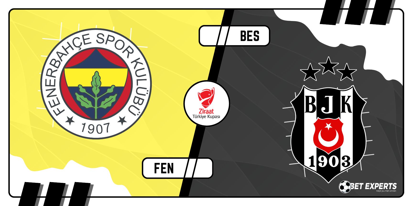 🇹🇷 Fenerbahçe – Beşiktaş: Voorspelling, odds & wedtips | Intercontinentale derby meteen op scherp in de Türkiye Kupası!