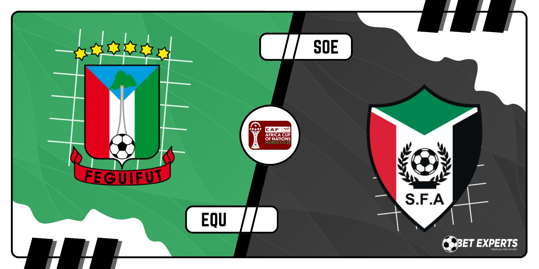 🇬🇳 Equatoriaal Guinee – Soedan: Voorspelling, odds & wedtips | Techniek tegen vechtlust in Groep E!