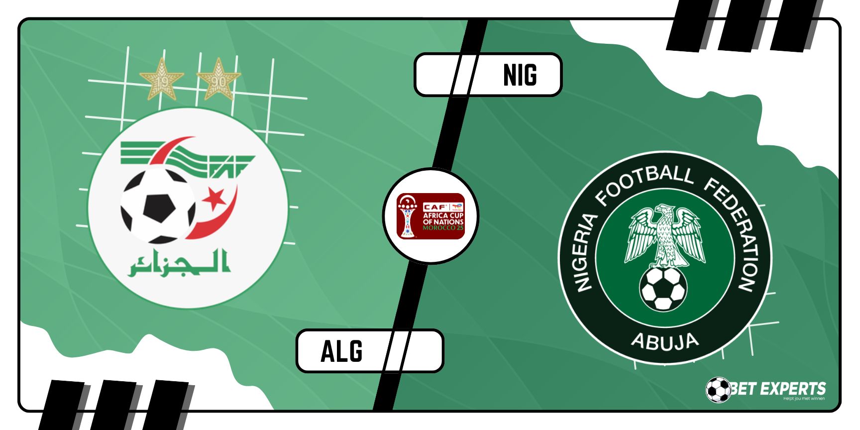 🇩🇿 Algerije – Nigeria: Voorspelling, odds, live gratis kijken & wedtips | Vroegtijdige finale in Marrakesh!