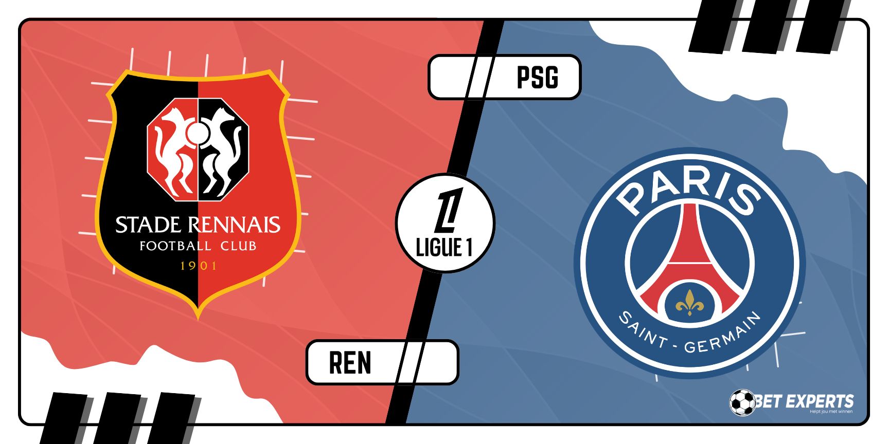 🇫🇷 Wedtips Rennes – PSG: Voorspelling & odds | Kan Roazhon Park opnieuw roet in PSG’s titelmachine gooien?
