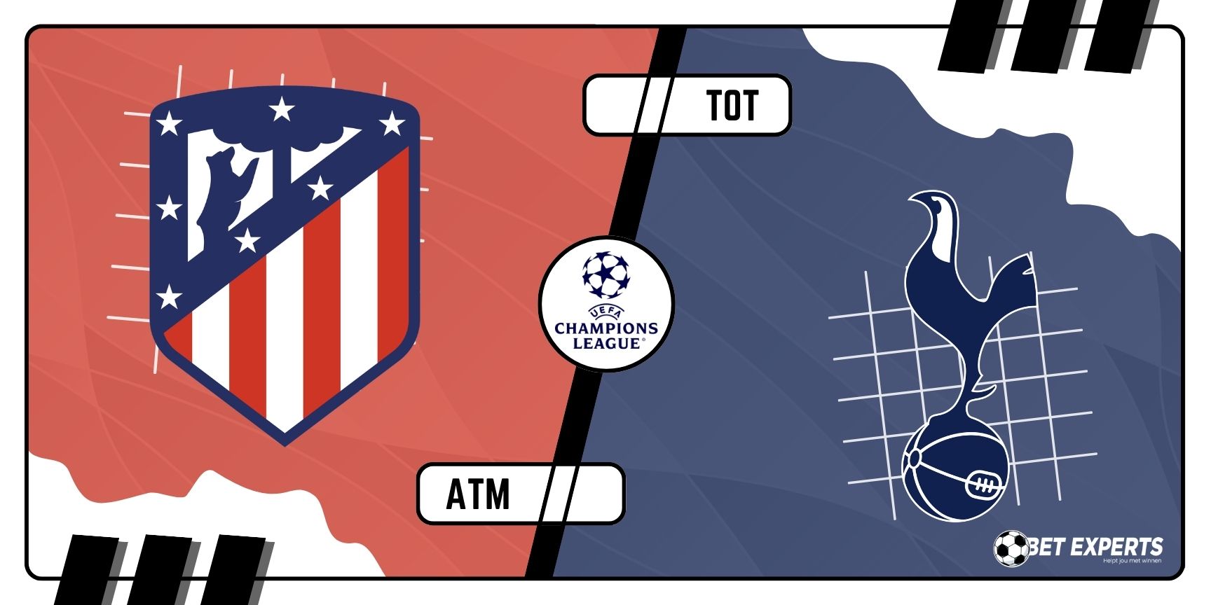 🇪🇺 Wedtips Atlético Madrid – Tottenham: Voorspelling, odds & statistieken | Champions League-kraker in Madrid!