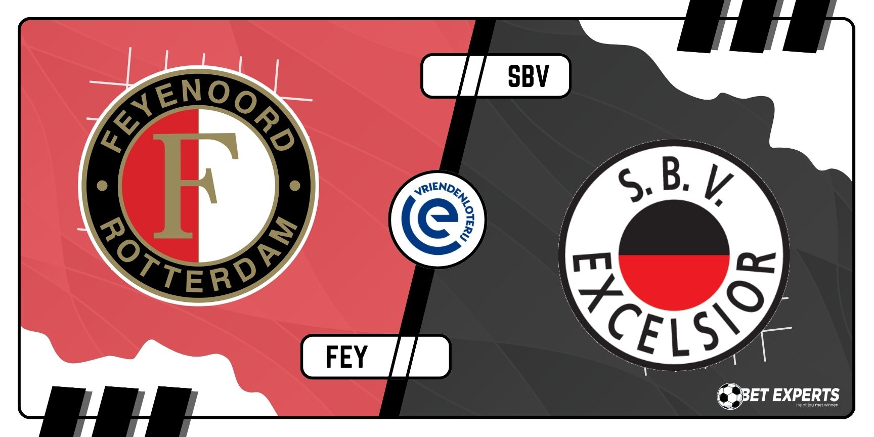 🇳🇱 Wedtips Feyenoord – Excelsior: Voorspelling, odds & statistieken | Rotterdamse derby in De Kuip!