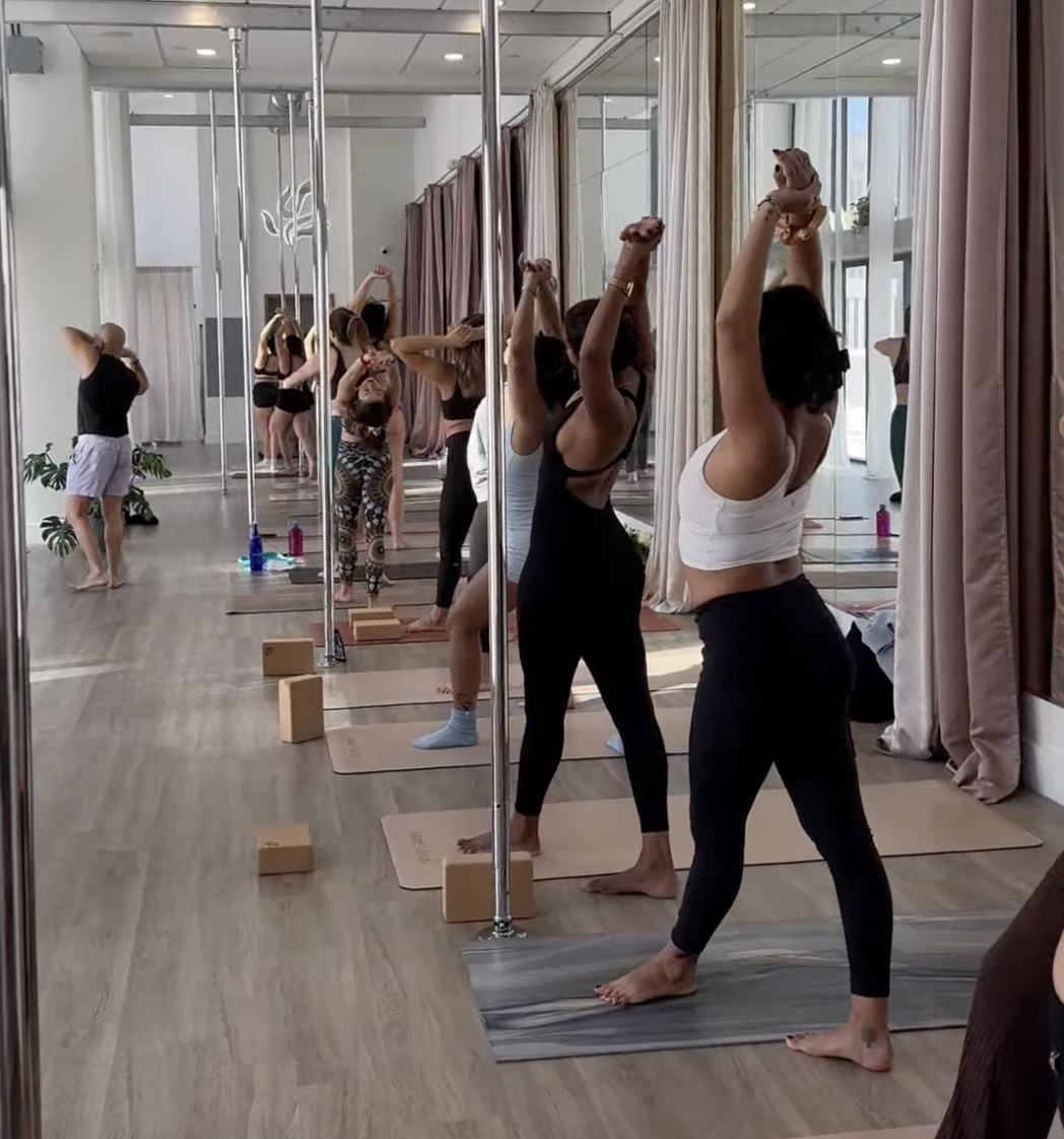 Celebrate Your Miami Group Trip with a Private Yoga or Pole Dance Party at Silver Garden Studio