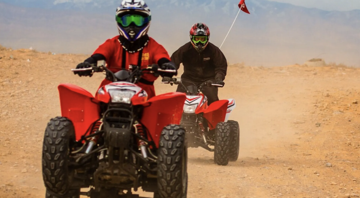 Celebrate with a Guided ATV Tour at Nellis Sand Dunes for the Ultimate Las Vegas Group Adventure 