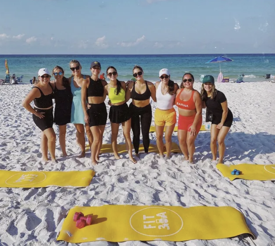 Up the Ante on Your 30A Weekend: Private Group Workouts, Bride Tribe Bootcamps & Family Fitness Fun with FIT30A