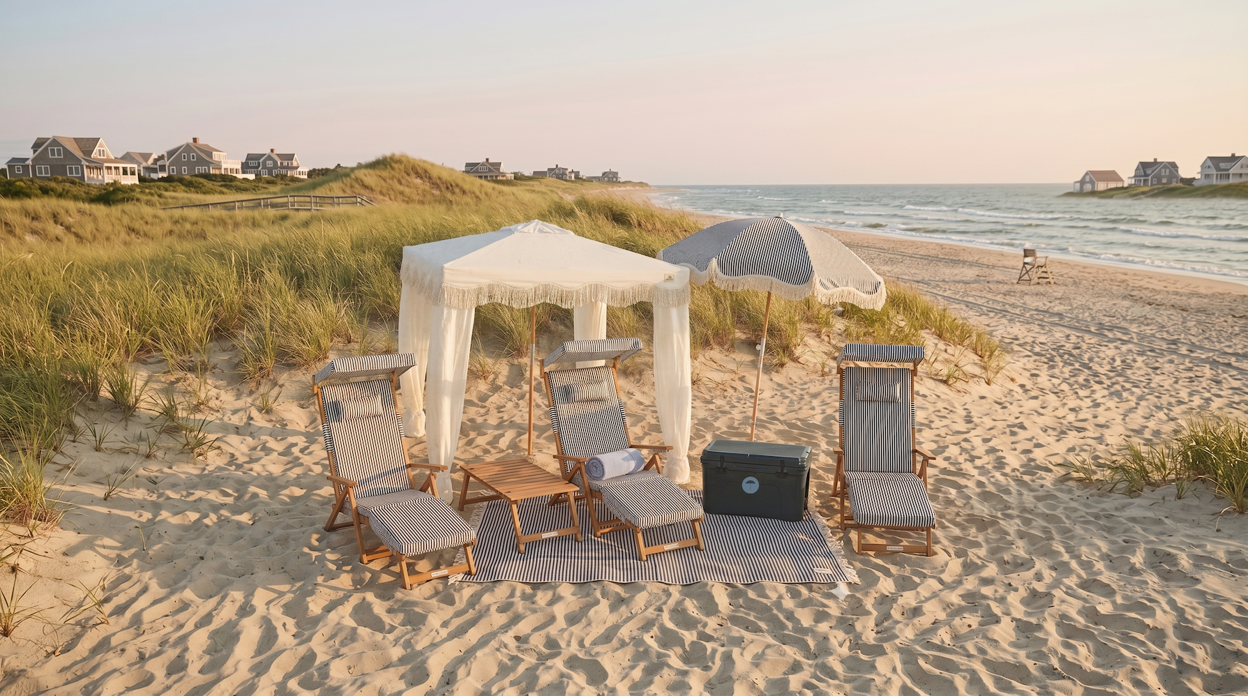 Nantucket Cabana Brings the Beach Day You Always Pictured to Life
