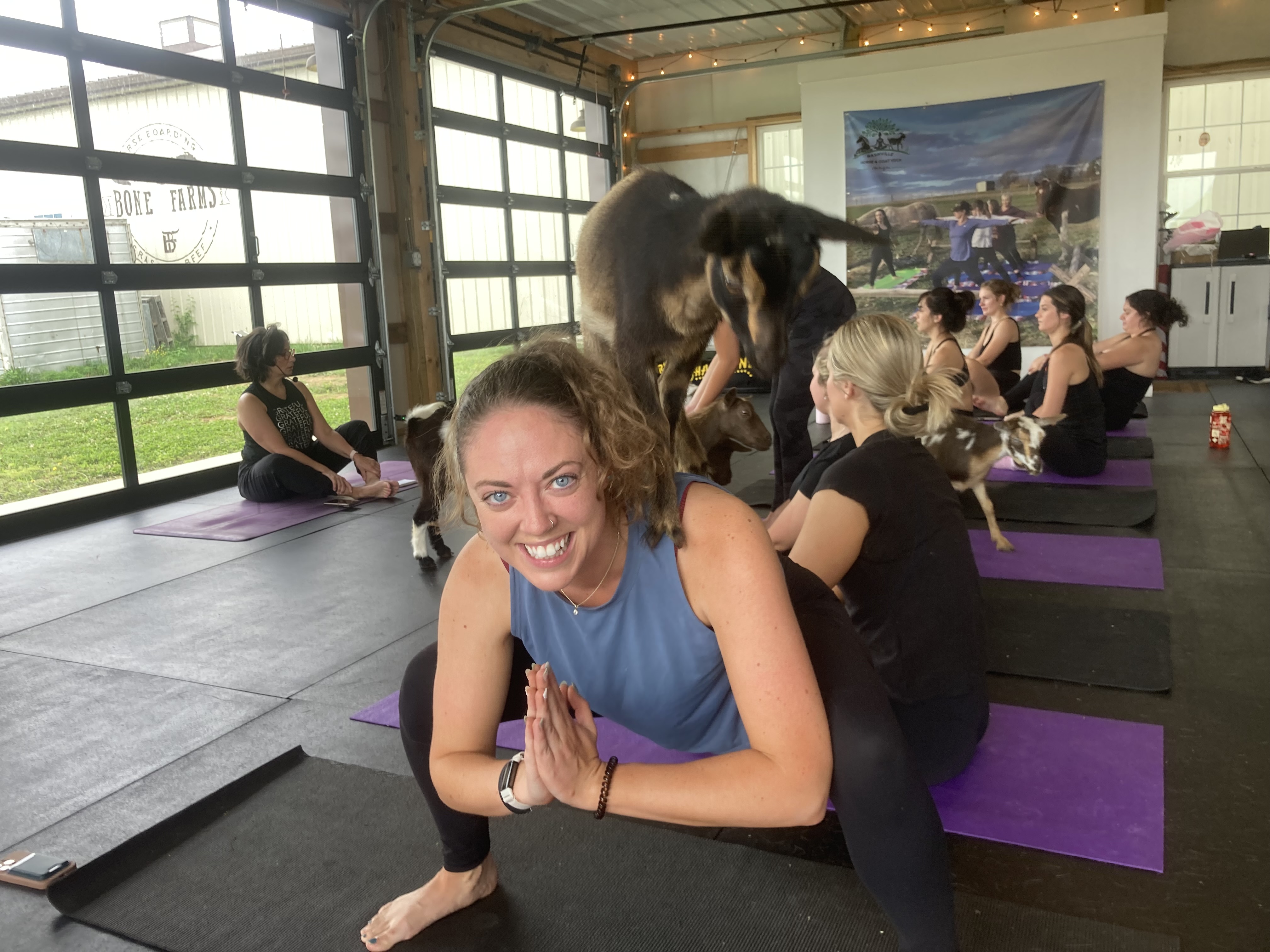 Goats on Your Mat, Horses in the Paddock: Nashville Horse and Goat Yoga Is the Party Activity You Didn't Know You Needed