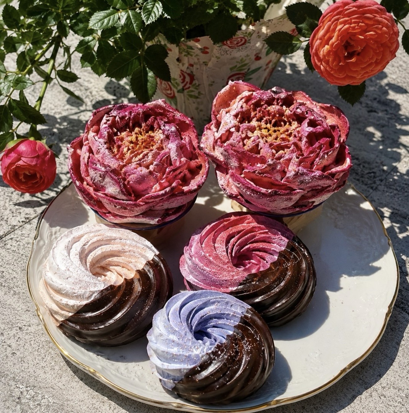 Poway's Dessert Studio Is Turning Flowers Into Something You Can Actually Eat