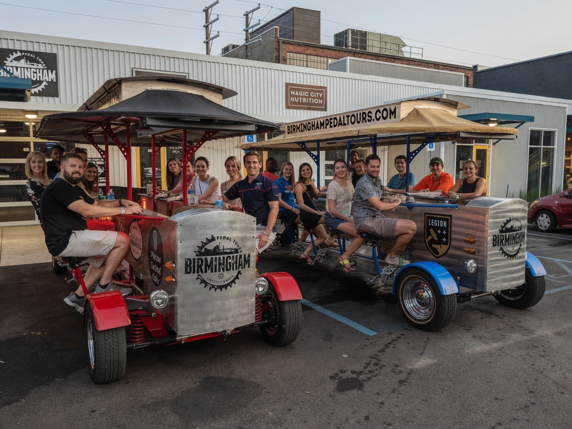 Birmingham's Only Pedal Bar Is Also Its Best Excuse to Meet Strangers