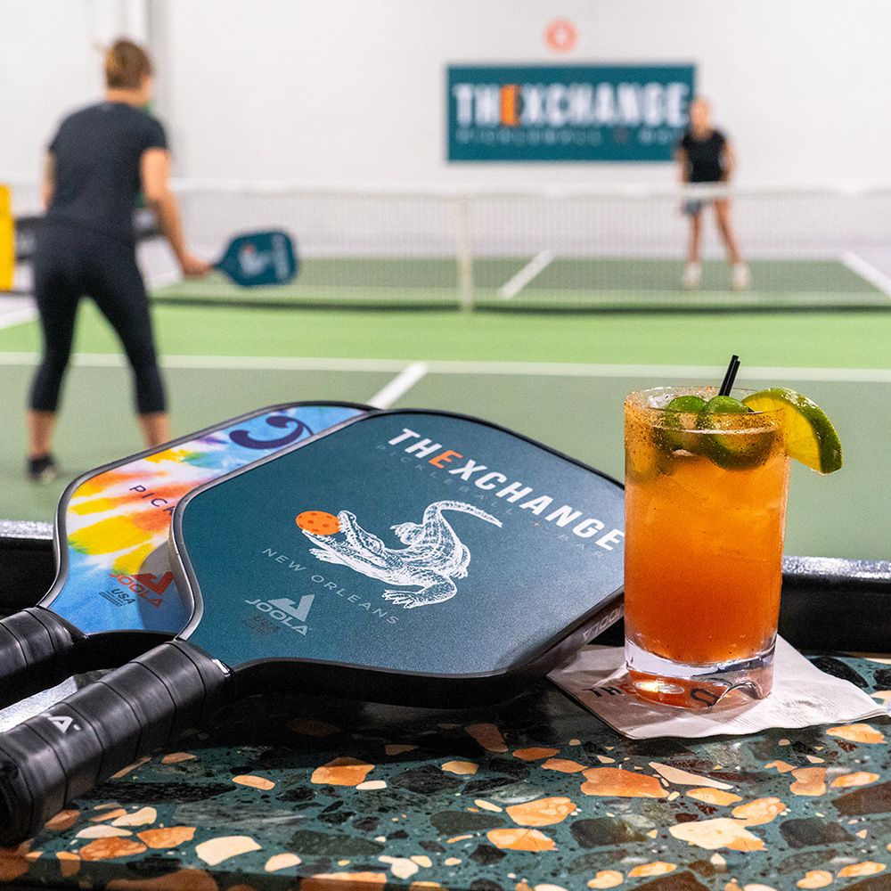 The Exchange Is Turning Pickleball Into New Orleans' Favorite Group Sport