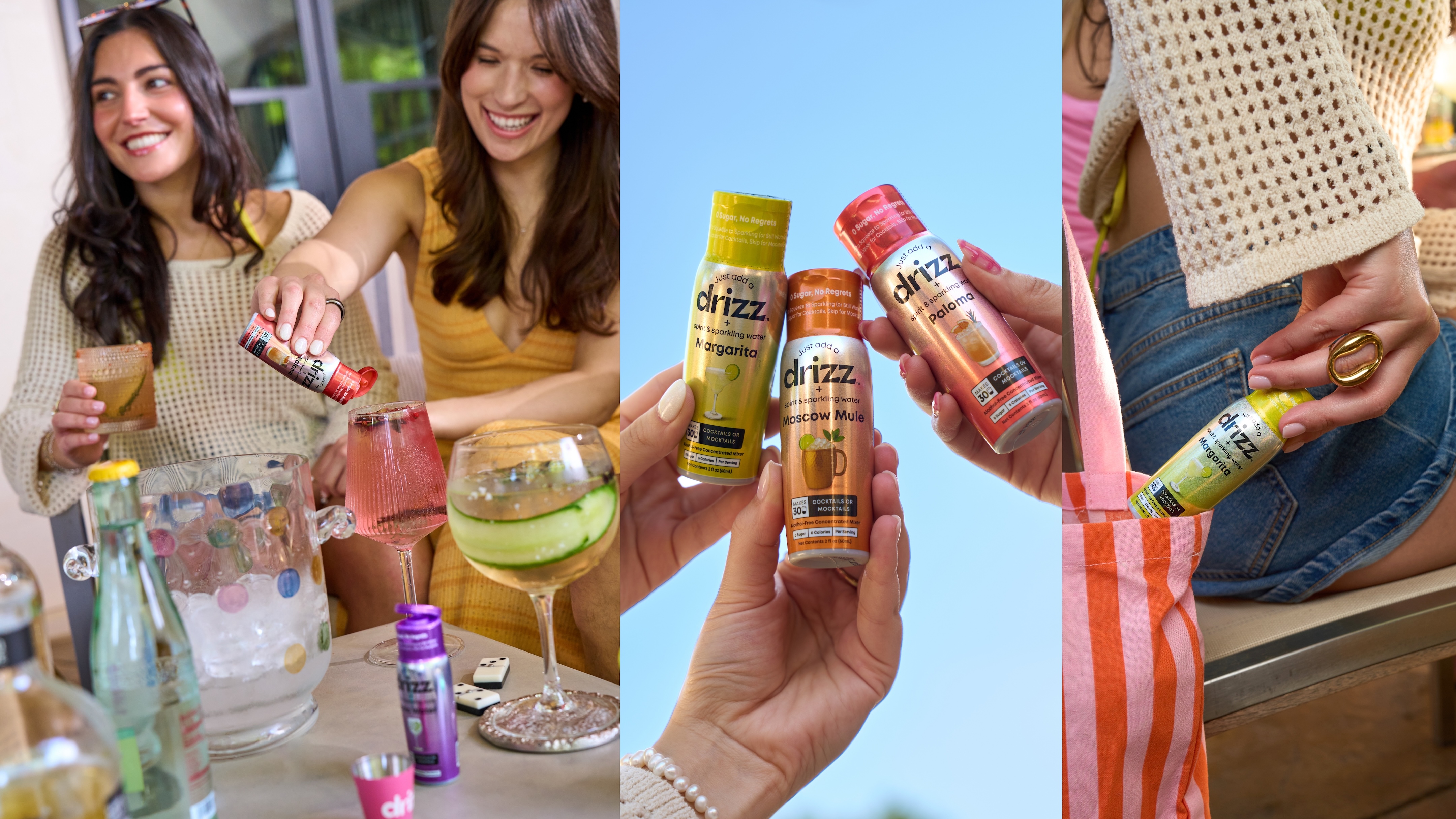 Drizz Fits a Full Bar Into a Bottle the Size of a Lipstick Tube