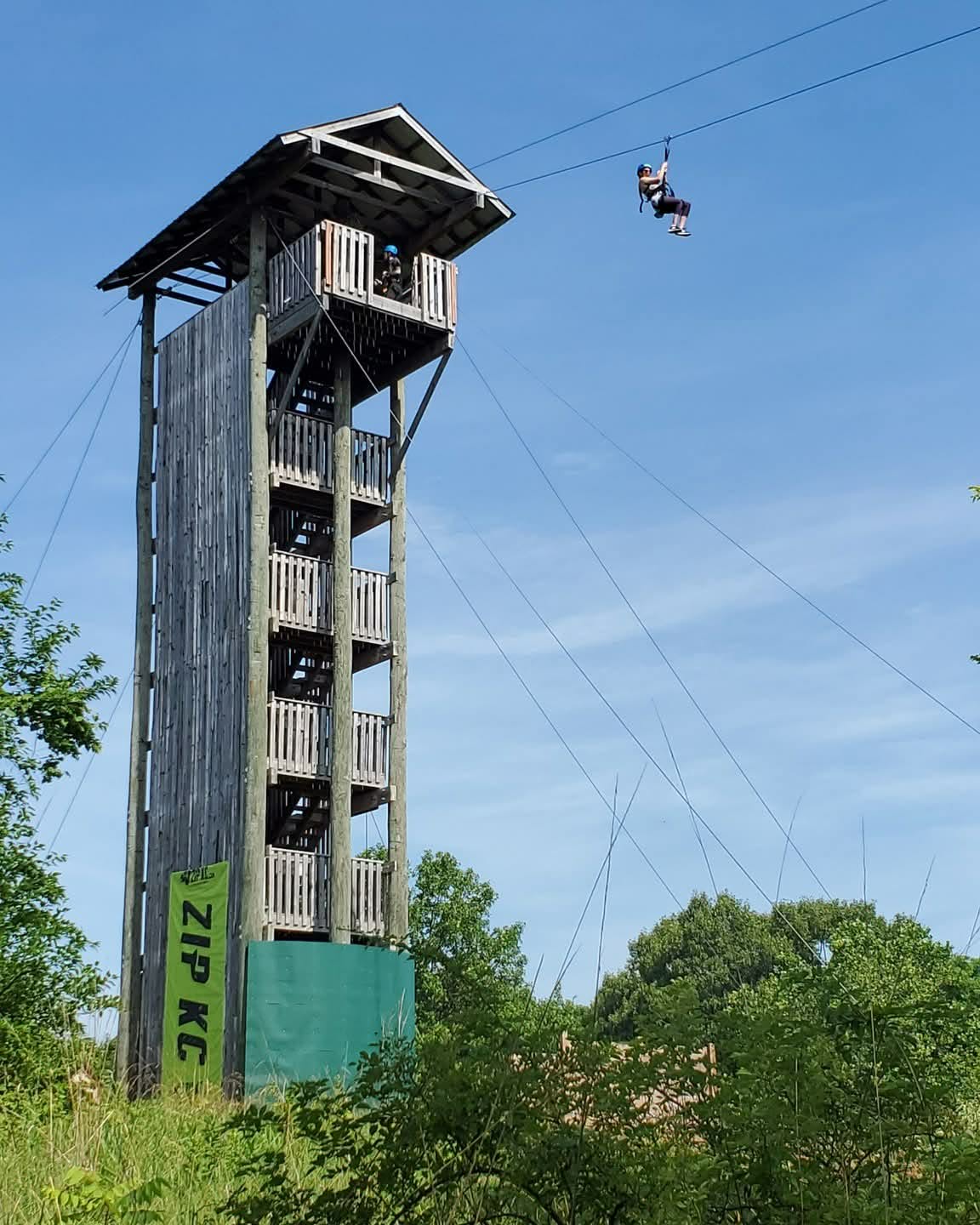 A Man Who Was Terrified of Heights Built Kansas City's Best Zipline Park